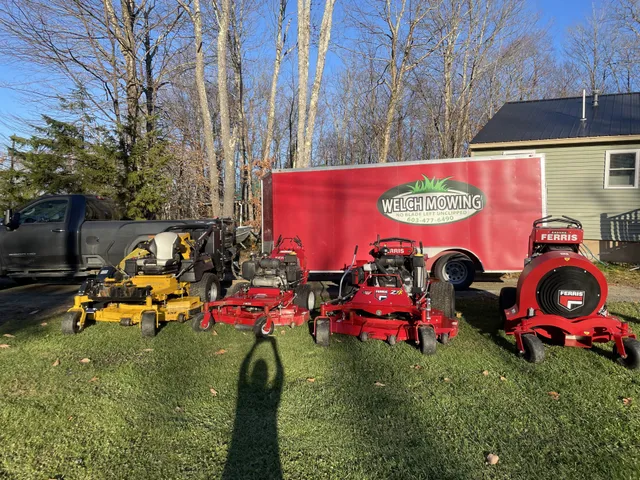 welch mowing work photo