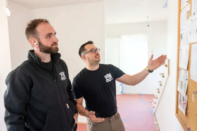 Reviewing the plans