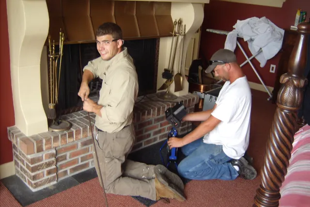 Ocean State Chimney work photo