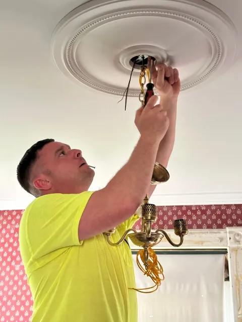 GarryWelchElectrical work photo