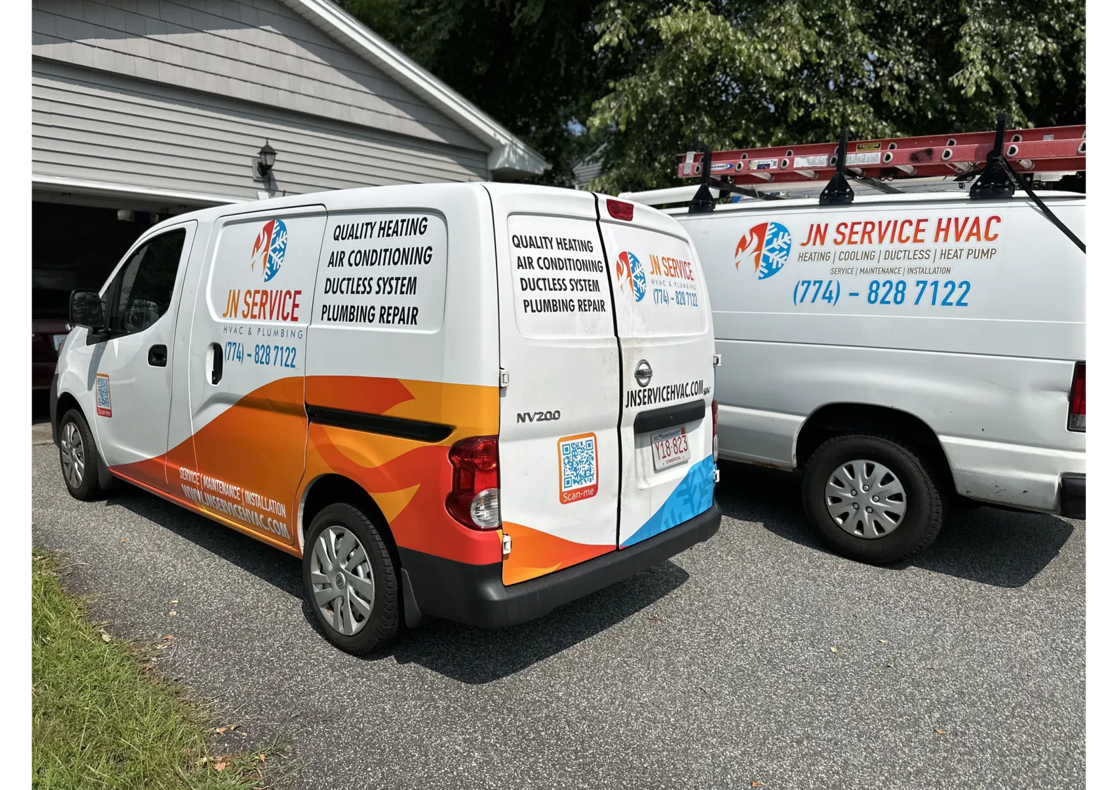 work photo from jnservicehvac.com