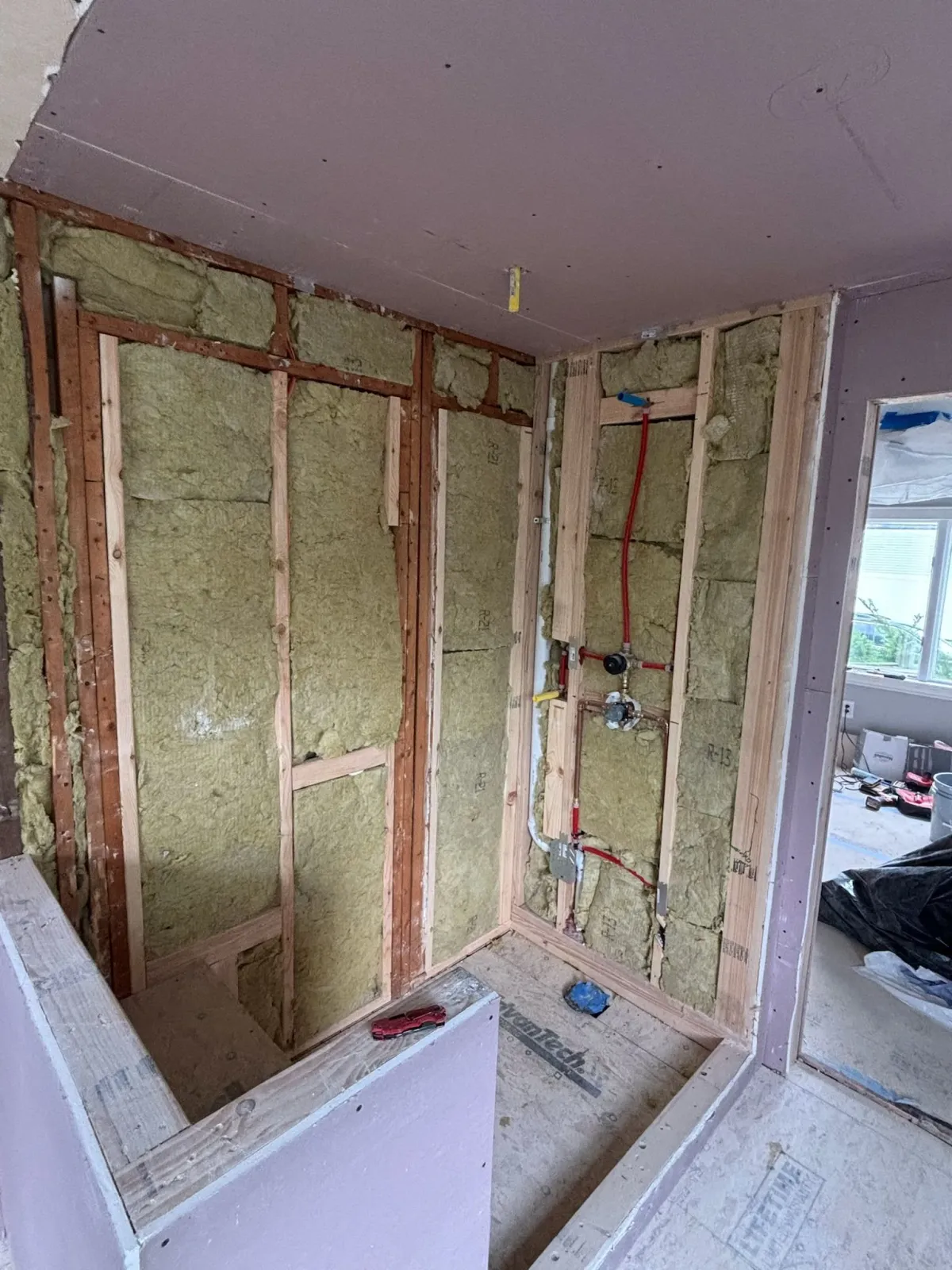 Master bath renovation in Watertown, MA