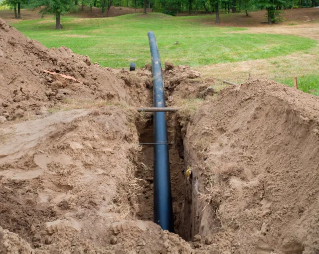 Water drainage service