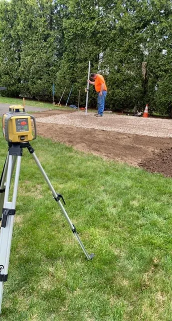 Shed pad install, Holyoke MA