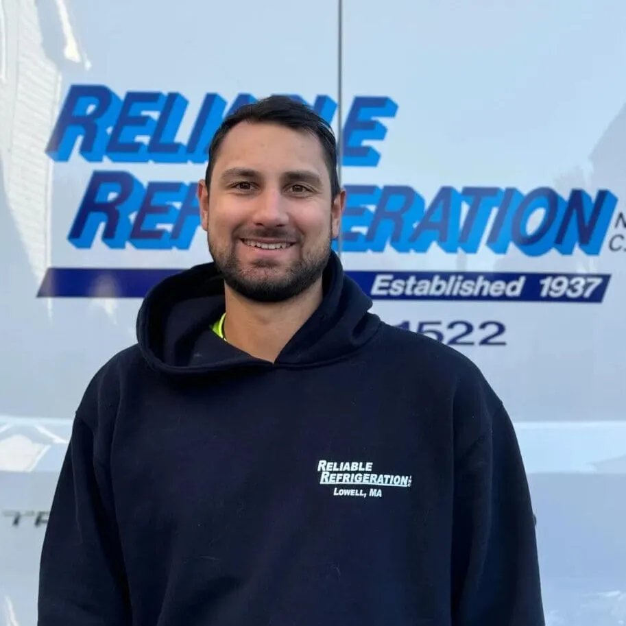 Reliable Refrigeration employee portrait.