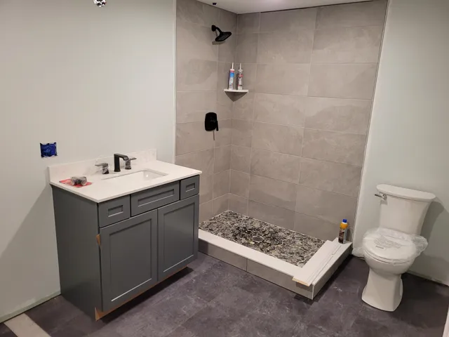 A Fish Plumbing and Heating work photo