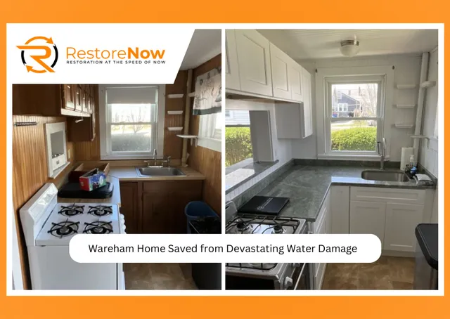 Wareham Home Saved from Devastating Water Damage