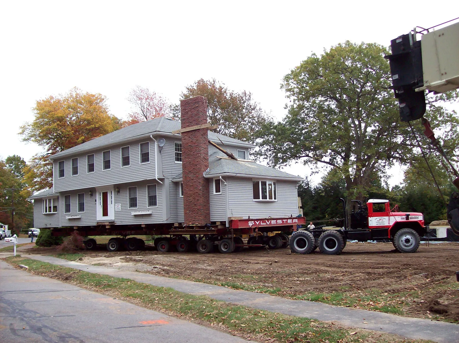 work photo from sylvesterbuildingmovers.com