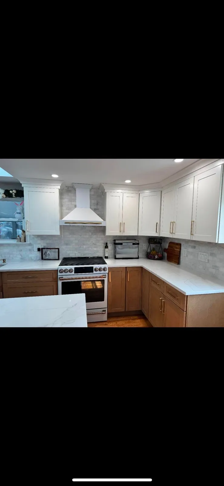Kitchen lighting installation
