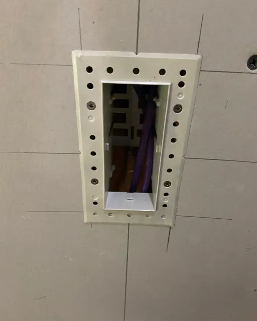 Plaster - in flush recessed stair lights 🤙. Ready for plaster