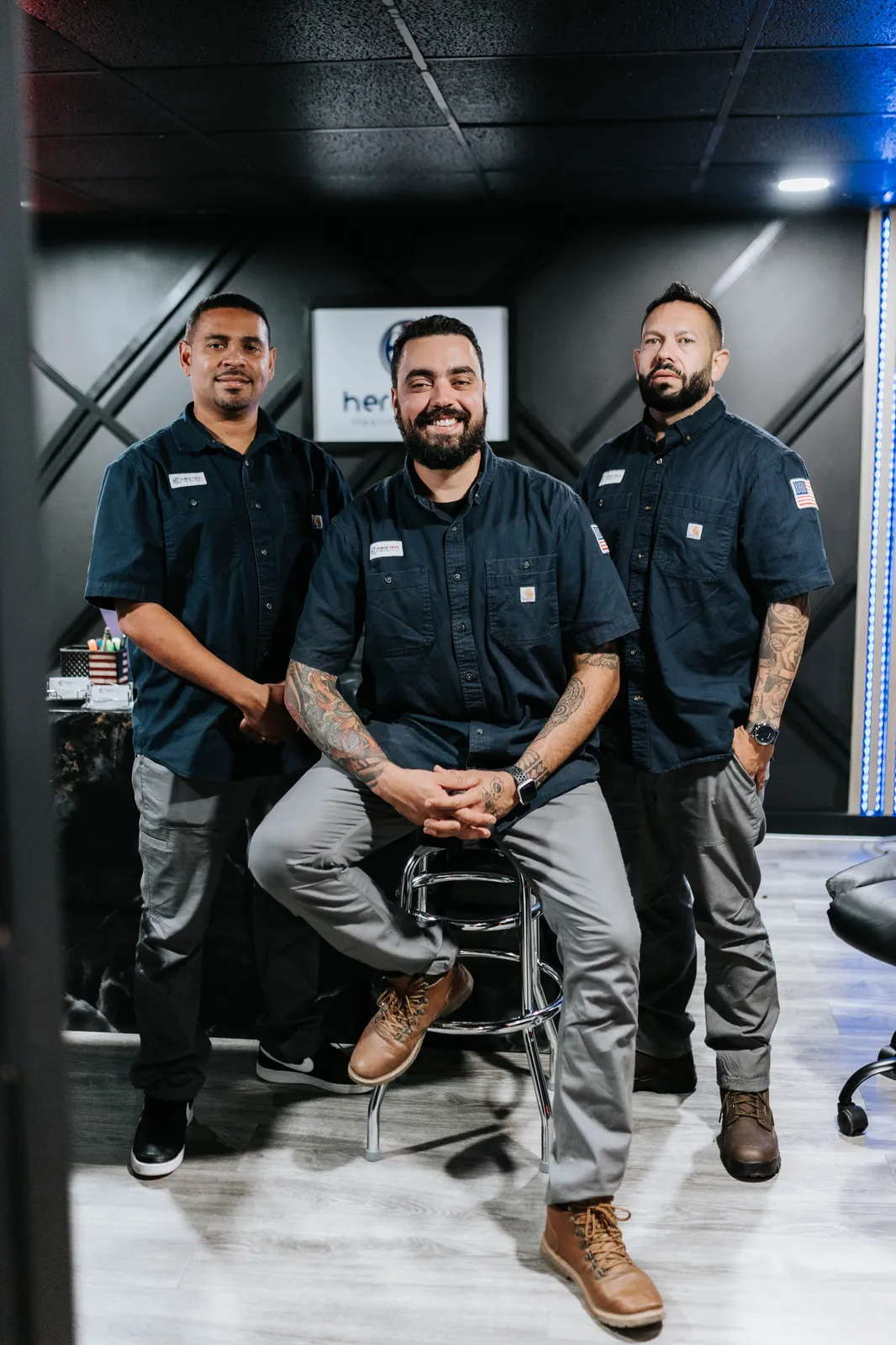 work photo from herotechhvac.com