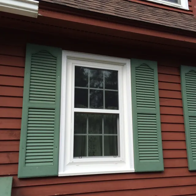 Triple Glazed Double Hung with Composite Trim