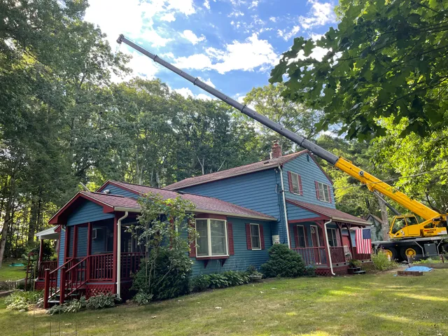 North Smithfield Tree Service work photo