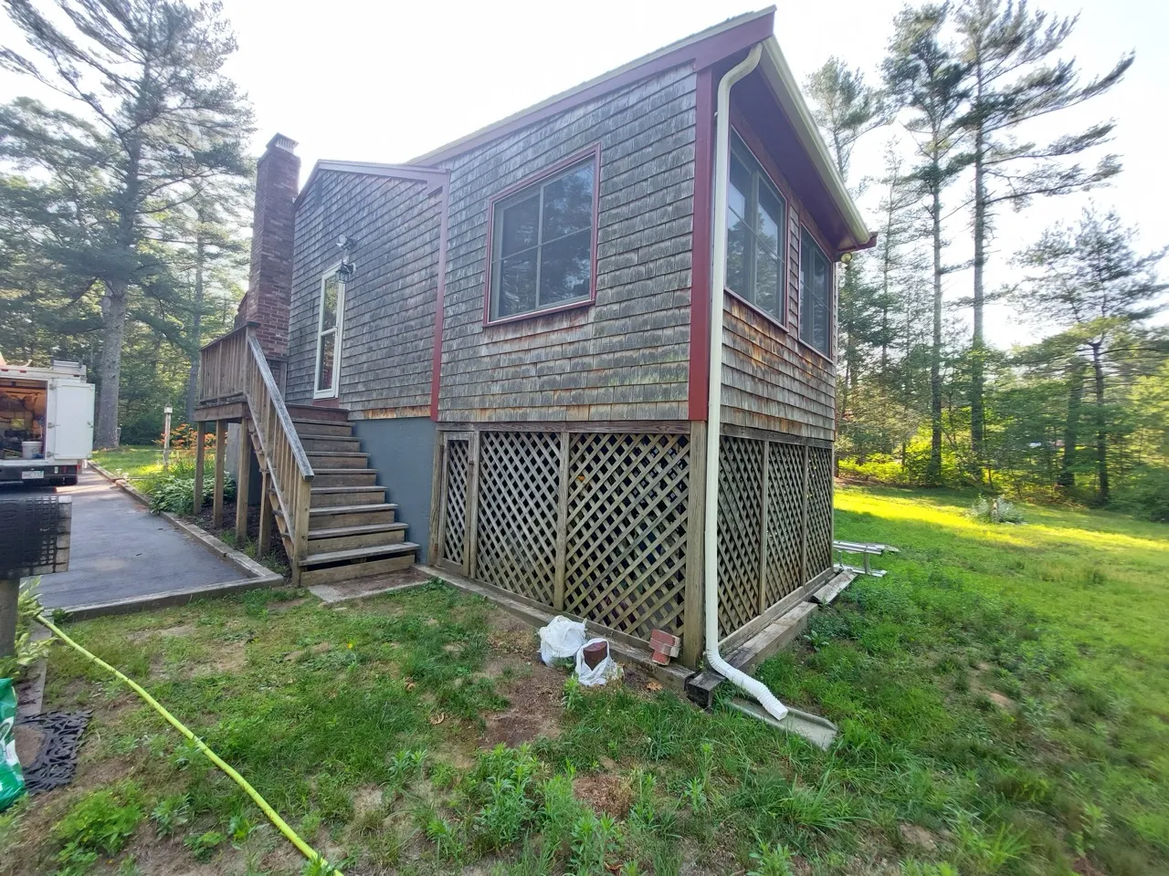 Cedar Shingle Before