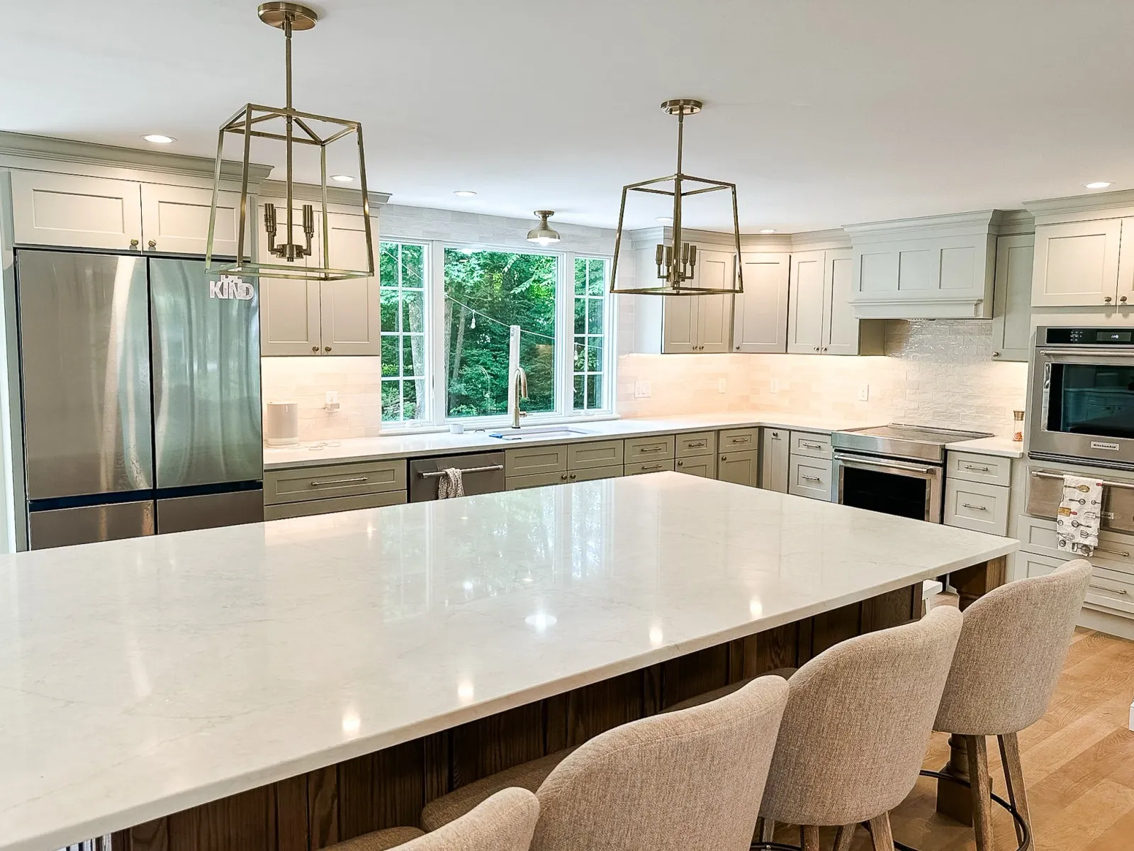 Kitchen Remodel Electrical Wiring in Marshfield, MA