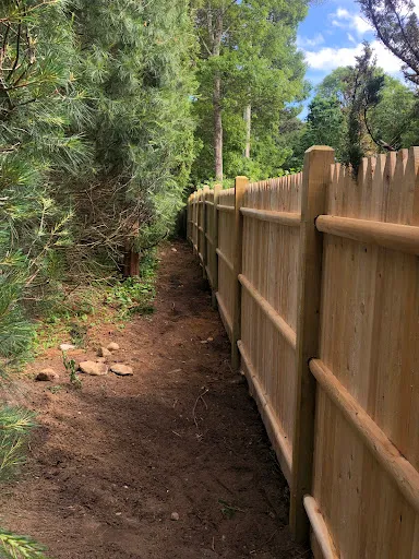 Landmark Fence work photo