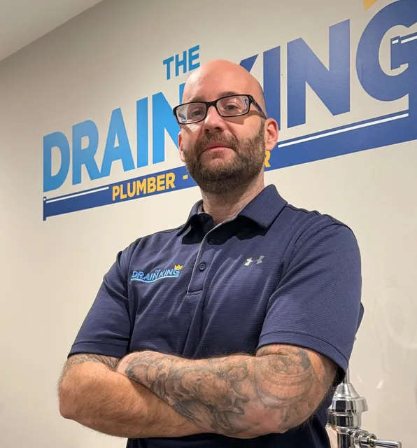 The Drain King plumber on site in Bridgeport, CT