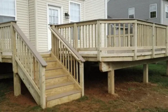 All Pro Newton Deck Builders work photo