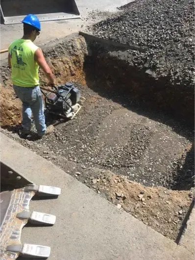 work photo from njmlandscapingandexcavation.com