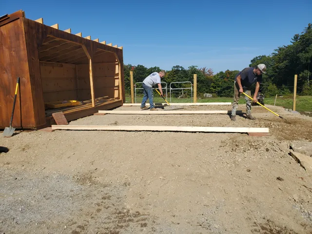Boulder Creek Excavation, Inc., of Windsor and Hillsborough, New Hampshire work photo