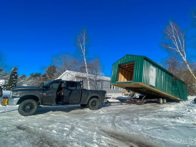 work photo from maineshedmover.com