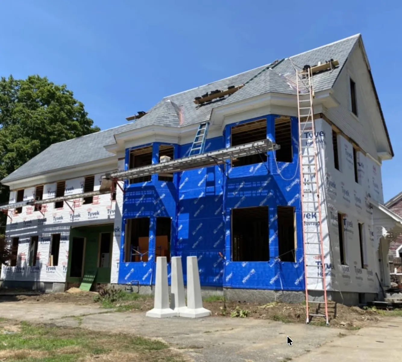 New construction prep & paint