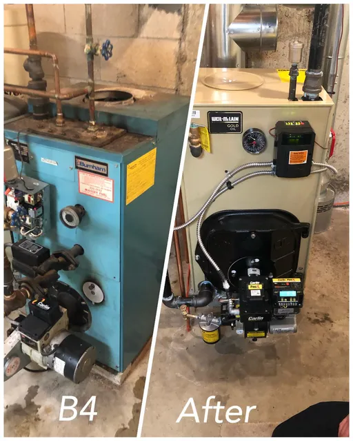 E Elving Heating and Cooling LLC work photo