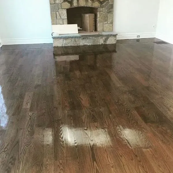 Hardwood staining