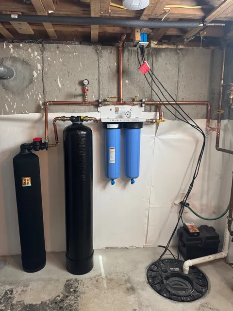 True Health Water Systems work photo