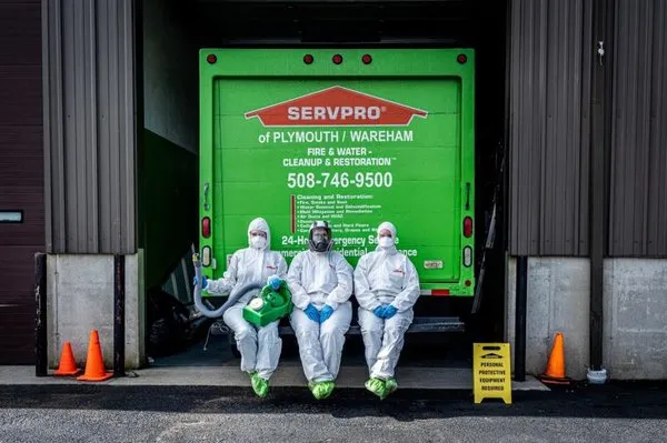 SERVPRO of Plymouth/Wareham work photo