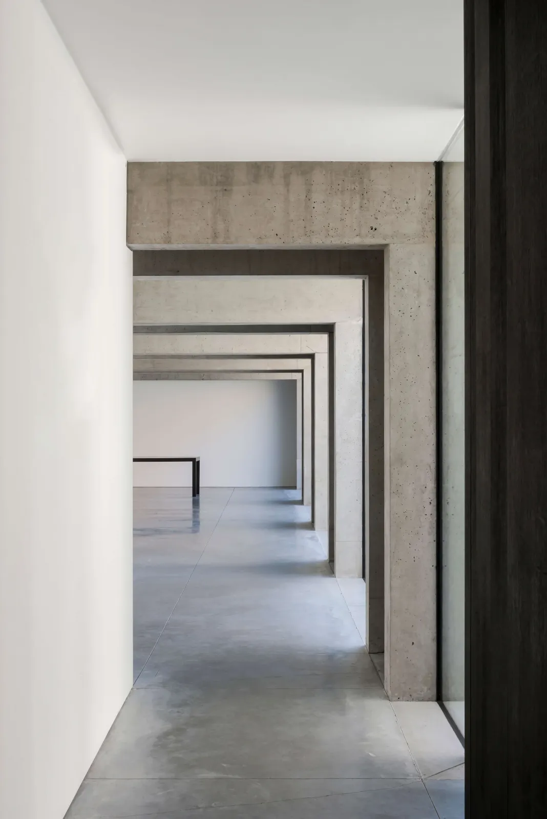 An image of a modern concrete space.