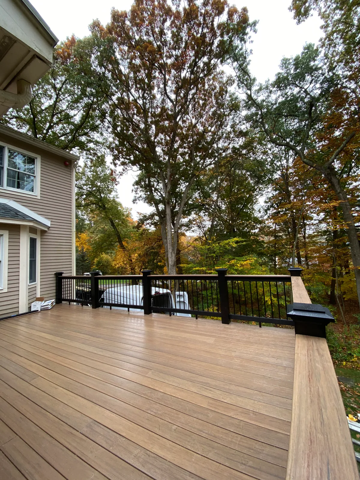 Deck addition