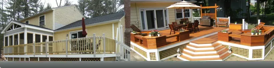 Deck builder serving Middlesex County and North of Boston