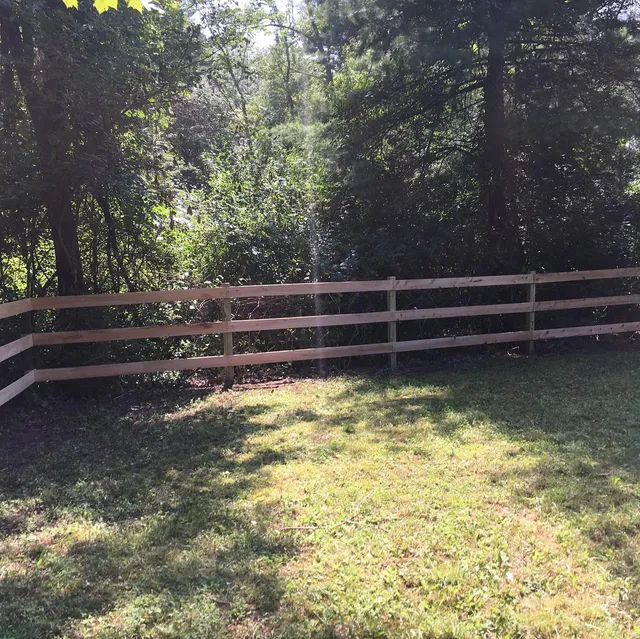 Farm fence installation
