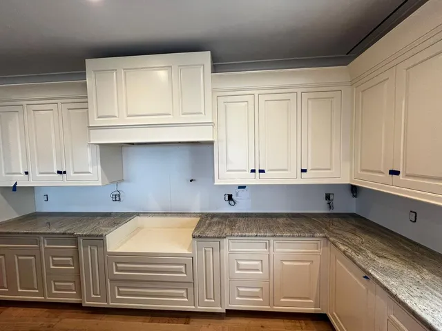 Finished custom countertops