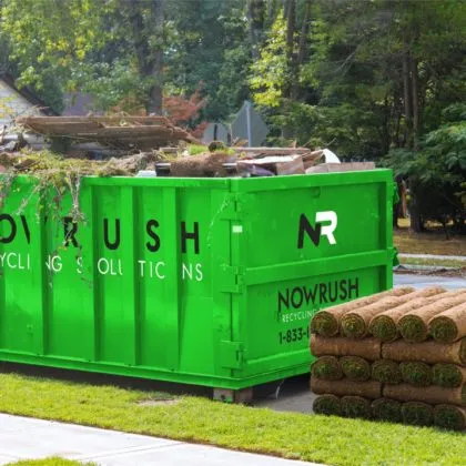 Dumpster Landscaping Project