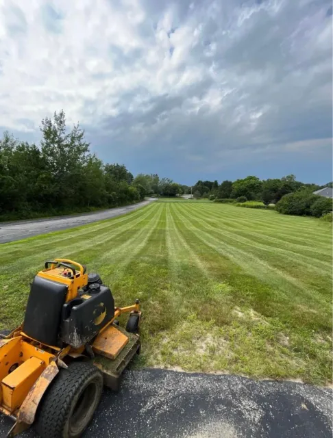 Lawn maintenance in Rhode Island