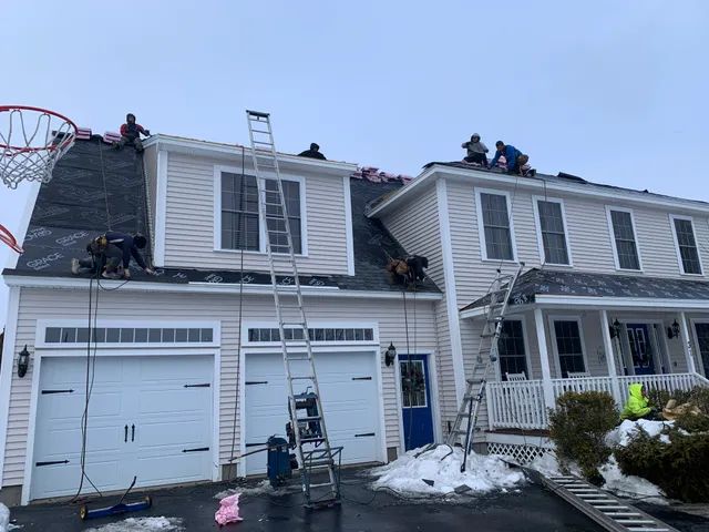 M & Son Construction Roofing & Exteriors work photo