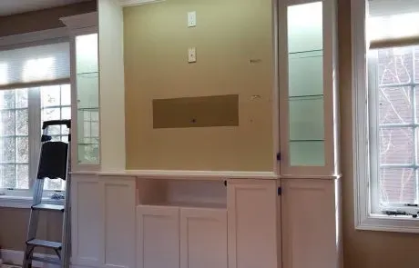 Custom Cabinet Set Built In Andover MA