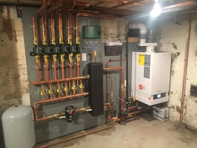 S.D.H. Plumbing & Heating work photo
