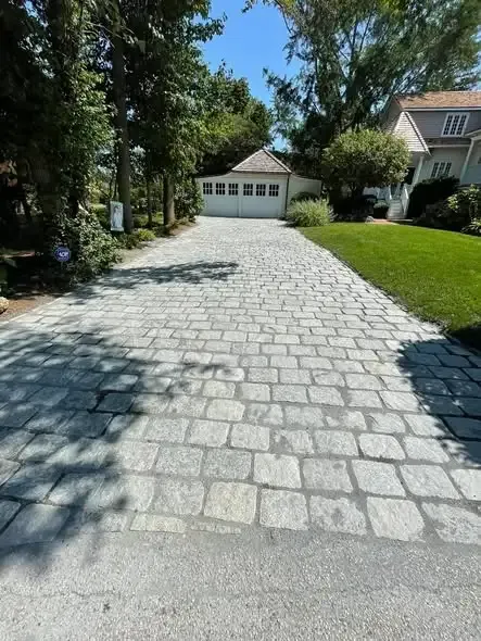 cobble driveway