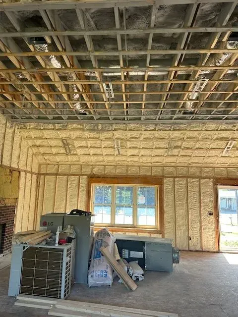 work photo from sprayfoamofcapecod.com
