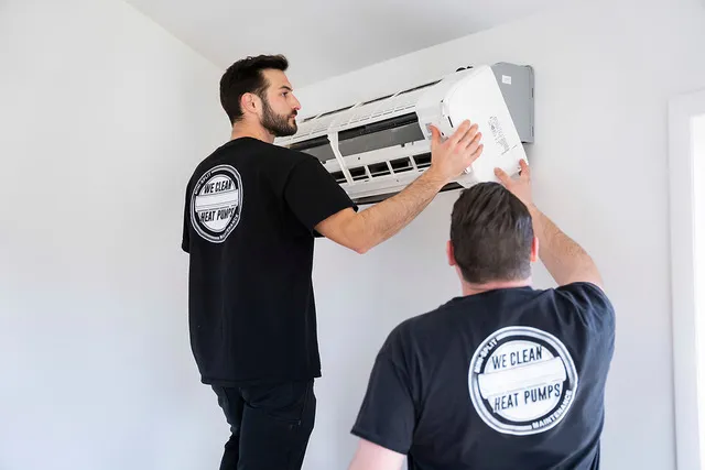 work photo from wecleanheatpumps.com