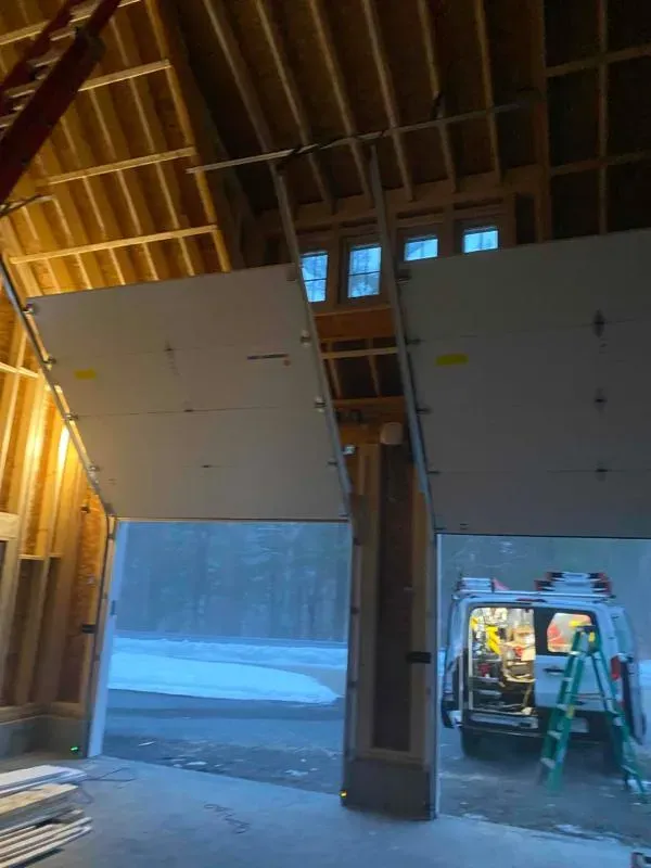 work photo from compassgaragedoor.com