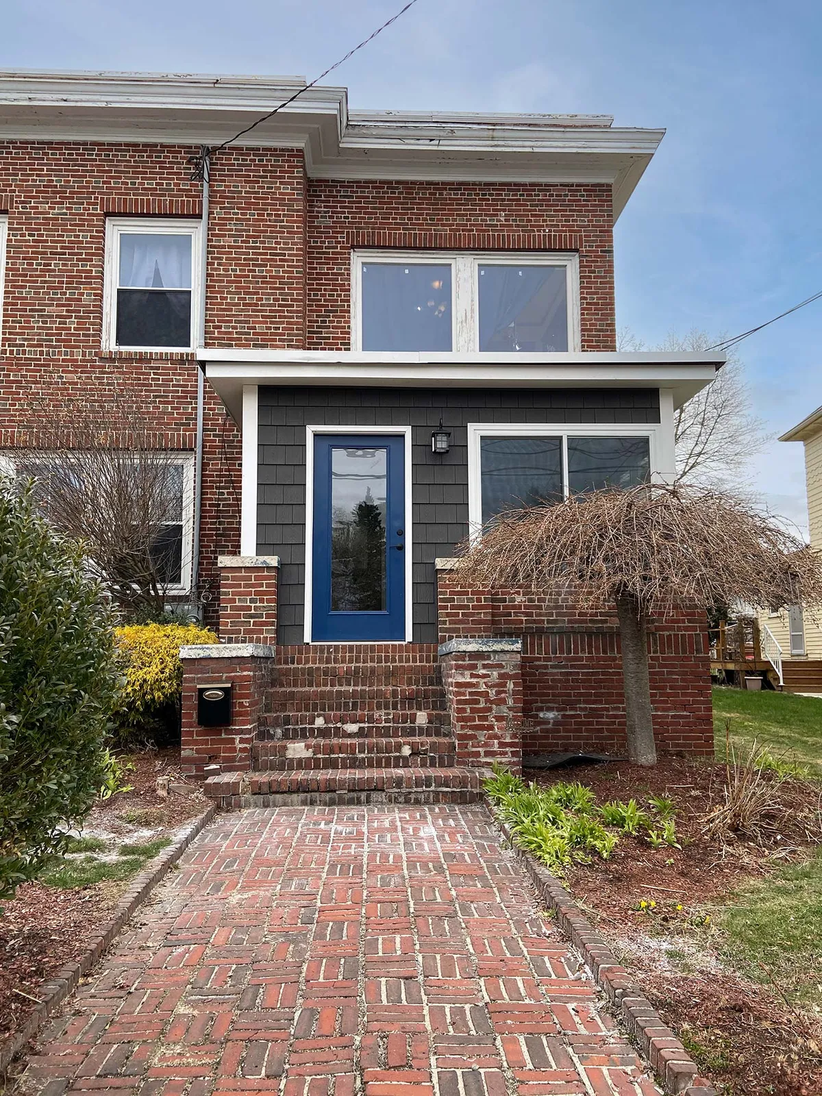 House with new siding