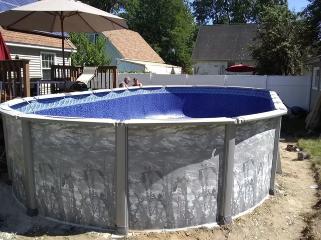 Instaa Pools Swimming pool contractor, above ground pool contractor work photo