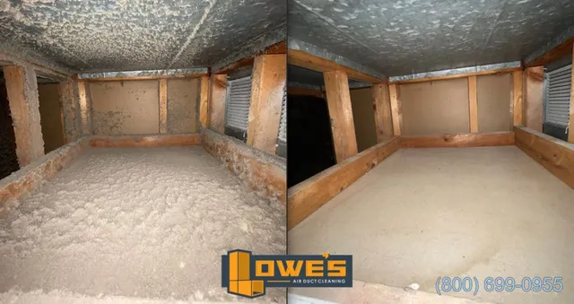 Cleaning Dust Out Of Ducts