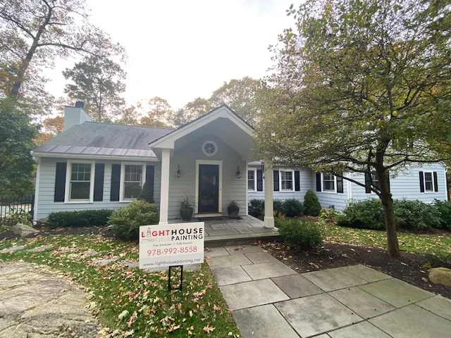 Exterior painting in Beverly, MA by Lighthouse Painting