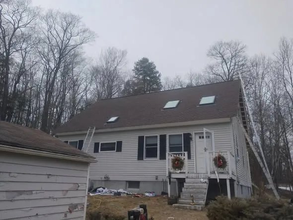 New Roof, Skylights & Overhangs