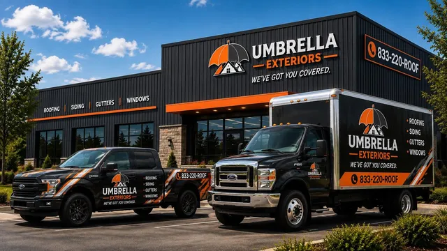 Umbrella Exteriors work photo